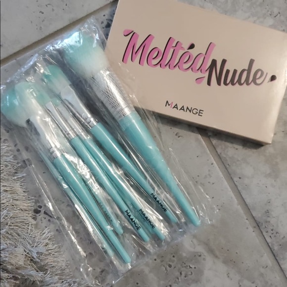 MAANGE Pro 8Pcs Makeup Brushes with - Picture 2 of 2